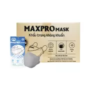 Khẩu Trang Kháng Khuẩn KF94 Maxpro Mask Xám